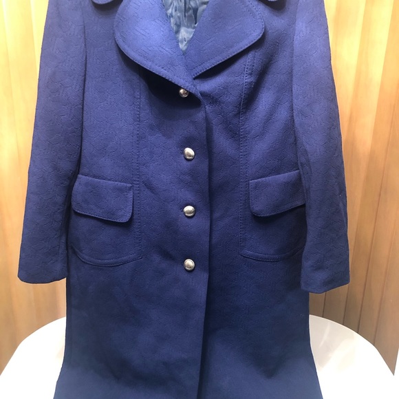Diolen Loft VTG Y2k coat with pockets and gold buttons old money - Picture 12 of 14